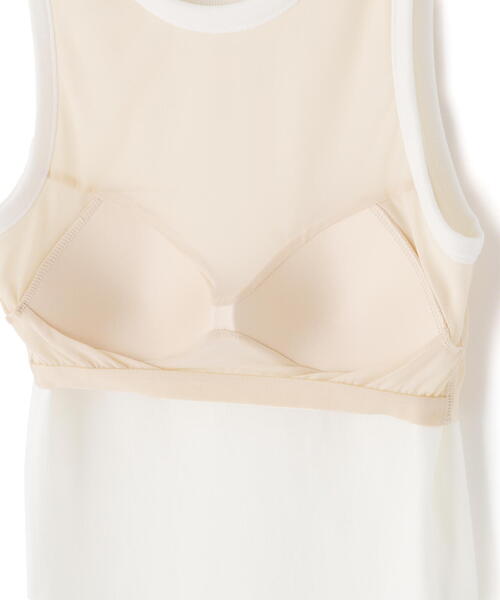 NATURAL BEAUTY BASIC(ナチュラルビューティーベーシック)の「◇カップインタンクシリーズ アメリカンスリーブ(タンクトップ・レディース・オフホワイト/ベージュ/ブラック・MEDIUM/SMALL)」の21枚目の写真