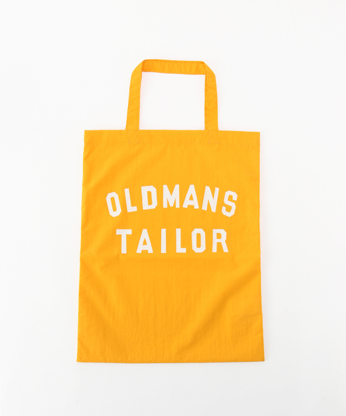 R&D.M.Co OLDMAN’S TAILOR(オールドマンズテイラー)の「【R&D.M.Co/オールドマンズテイラー】OMT PRINT TOTE NYLON トートバック(トートバッグ・レディース・ホワイト/イエロー・FREE)」の1枚目の写真