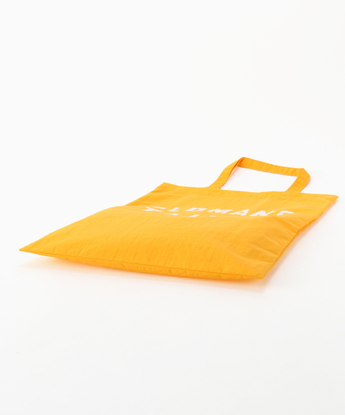 R&D.M.Co OLDMAN’S TAILOR(オールドマンズテイラー)の「【R&D.M.Co/オールドマンズテイラー】OMT PRINT TOTE NYLON トートバック(トートバッグ・レディース・ホワイト/イエロー・FREE)」の6枚目の写真