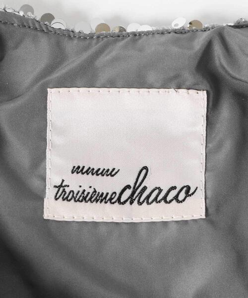 URBAN RESEARCH ROSSO WOMEN（アーバンリサーチ　ロッソ）の「troisiemechaco　スパンコールバッグ（ハンドバッグ・レディース・ブラック系その他/シルバー・FREE）」の6枚目の写真