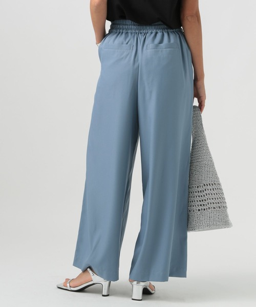 BAYFLOW（ベイフロー）の「[撥水加工・接触冷感・イージーケア・UVケア機能]RPワイドパンツ（その他パンツ・レディース・ブルー/グレイッシュベージュ/ブラック/イエロー・SMALL/MEDIUM）」の21枚目の写真