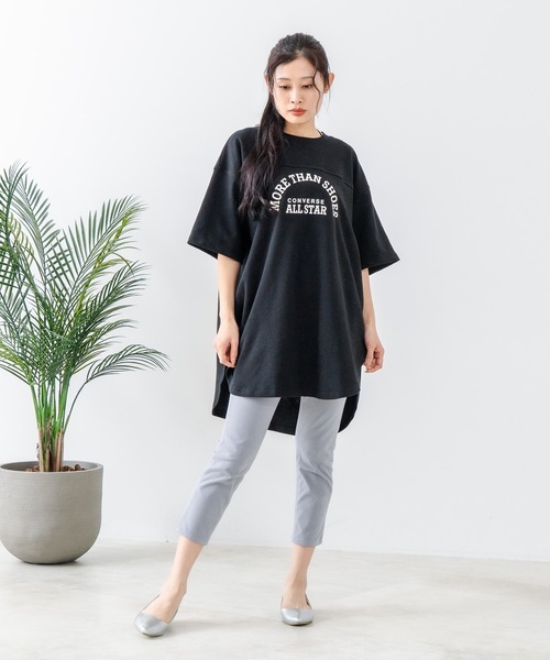 fort point(フォーポイント)の「【FORTPOINT/フォートポイント】接触冷感 ニットレギンス(その他パンツ・レディース・クリアブルー/アイボリー/ブラック/チャコールグレー・LARGE/MEDIUM)」の8枚目の写真