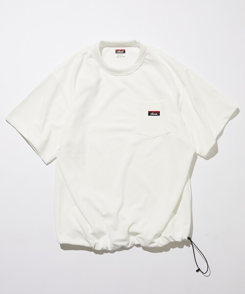 NANGA(ナンガ)の「NANGA/ナンガ 別注 neo-PRO スピンドル ポケットTシャツ/日本製/遮熱/UVカット/吸水速乾/リラックスフィット(Tシャツ/カットソー・メンズ・ホワイト/ブラック/チャコールグレー・X-LARGE/LARGE/MEDIUM)」の16枚目の写真