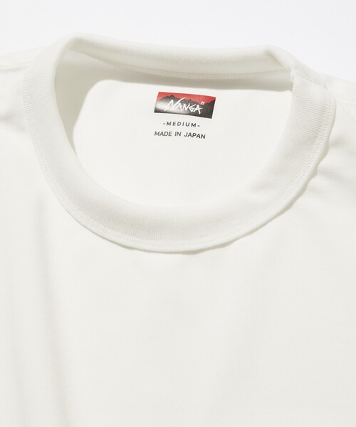 NANGA(ナンガ)の「NANGA/ナンガ 別注 neo-PRO スピンドル ポケットTシャツ/日本製/遮熱/UVカット/吸水速乾/リラックスフィット(Tシャツ/カットソー・メンズ・ホワイト/ブラック/チャコールグレー・X-LARGE/LARGE/MEDIUM)」の18枚目の写真