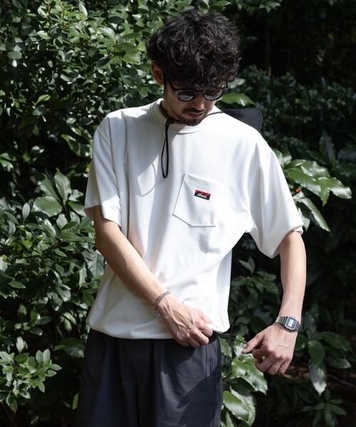 NANGA/ナンガ 別注 neo-PRO スピンドル ポケットTシャツ/日本製/遮熱