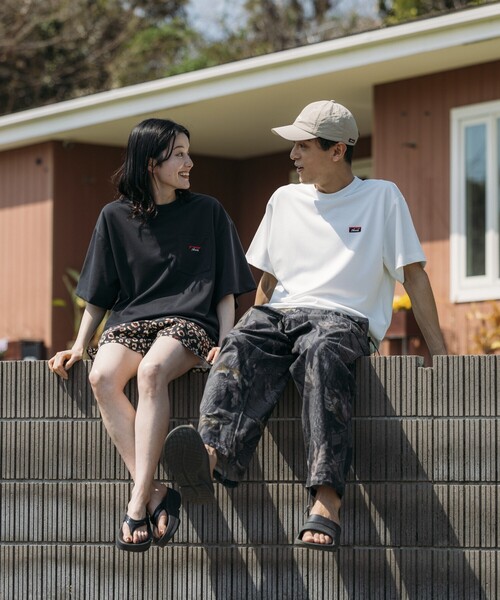 NANGA(ナンガ)の「NANGA/ナンガ 別注 neo-PRO スピンドル ポケットTシャツ/日本製/遮熱/UVカット/吸水速乾/リラックスフィット(Tシャツ/カットソー・メンズ・ホワイト/ブラック/チャコールグレー・X-LARGE/LARGE/MEDIUM)」の6枚目の写真