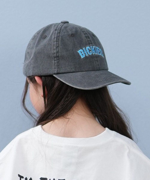 Dickies（ディッキーズ）の「Dickies/ディッキーズ DK MS KIDS PIGMENT CAP キッズ キャップ 81220500（キャップ・キッズ・モスグリーン/ピンクベージュ/ブラック/オフホワイト・ONE）」の2枚目の写真