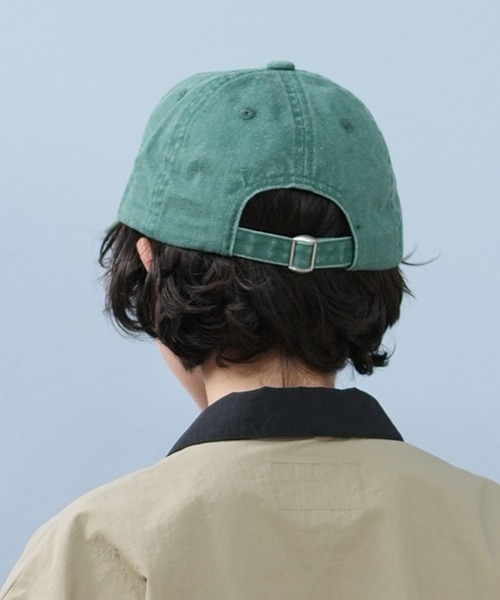Dickies（ディッキーズ）の「Dickies/ディッキーズ DK MS KIDS PIGMENT CAP キッズ キャップ 81220500（キャップ・キッズ・モスグリーン/ピンクベージュ/ブラック/オフホワイト・ONE）」の11枚目の写真