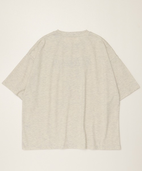 ALWAYS GOOD TIME（オルウェイズグッドタイム）の「【Where's Wally/ウォーリーを探せ】天竺 刺繍/プリント WIDEシルエット 半袖Tシャツ（Tシャツ/カットソー・レディース・オートミール/杢グレー/グリーン/グレー・M/L）」の19枚目の写真
