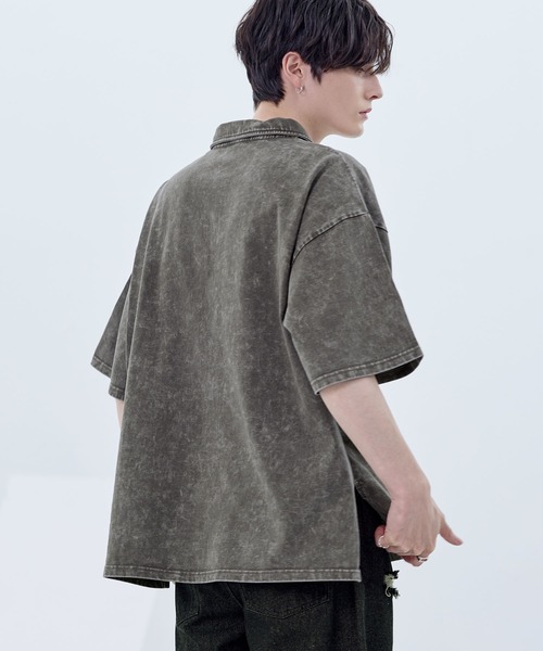 AURALLE  ハーフジップTシャツ AURALEE＞ハーフジップ Tシャツ