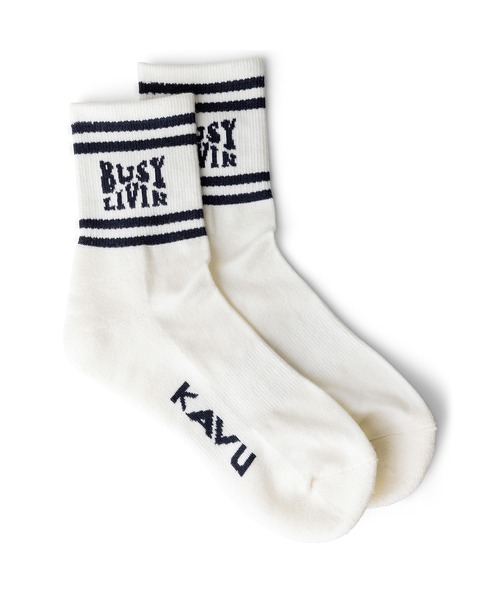 KAVU(カブー)の「KAVU/カブー Robot/ロボット(ソックス/靴下・メンズ・A・FREE)」の1枚目の写真