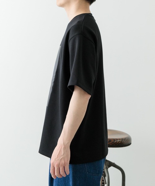 ITEMS URBANRESEARCH（アイテムズ アーバンリサーチ）の「Art Graphic ポンチTシャツ Dawn（Tシャツ/カットソー・メンズ・ブラック/ホワイト・MEDIUM/LARGE）」の19枚目の写真