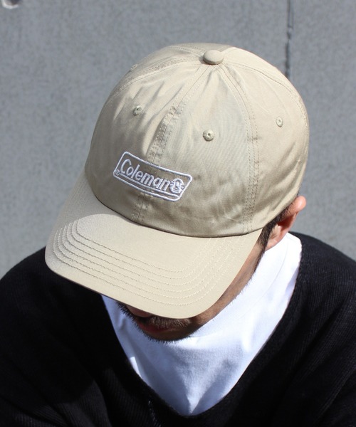 COLEMAN（コールマン）の「【Coleman】コールマン 刺繍ロゴキャップ 181-034A（キャップ・メンズ・カーキ/グレー/レッド/ブラック/ベージュ/ネイビー/ライトグリーン・FREE）」の4枚目の写真