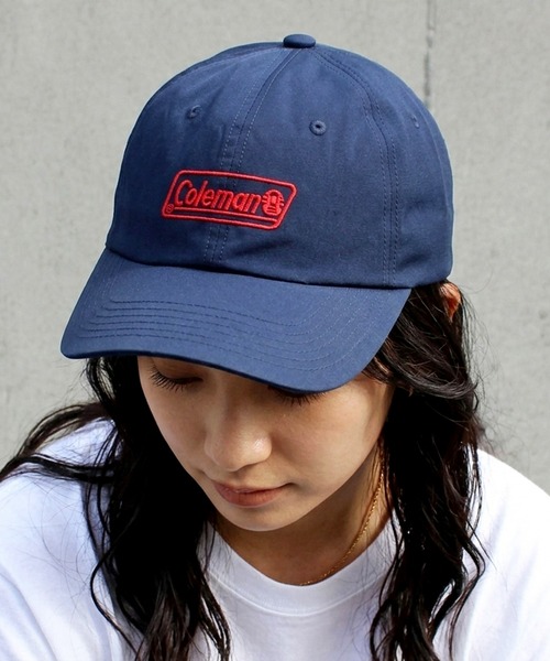 COLEMAN（コールマン）の「【Coleman】コールマン 刺繍ロゴキャップ 181-034A（キャップ・メンズ・カーキ/グレー/レッド/ブラック/ベージュ/ネイビー/ライトグリーン・FREE）」の6枚目の写真