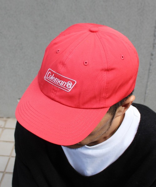 COLEMAN（コールマン）の「【Coleman】コールマン 刺繍ロゴキャップ 181-034A（キャップ・メンズ・カーキ/グレー/レッド/ブラック/ベージュ/ネイビー/ライトグリーン・FREE）」の7枚目の写真