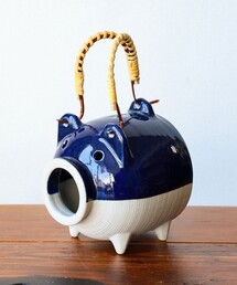 BEAMS JAPAN | ▲【別注】萬古焼 上下 掛け分 蚊やり豚 チビ(インテリア雑貨)