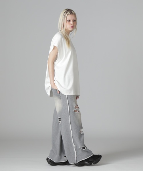 DANKE SCHON(ダンケシェーン)の「【WEB&DEPOT限定】DankeSchon/ダンケシェーン/16OE NOSLEEVES LOGO(タンクトップ・レディース・ブラック/ホワイト・M/L/S)」の15枚目の写真