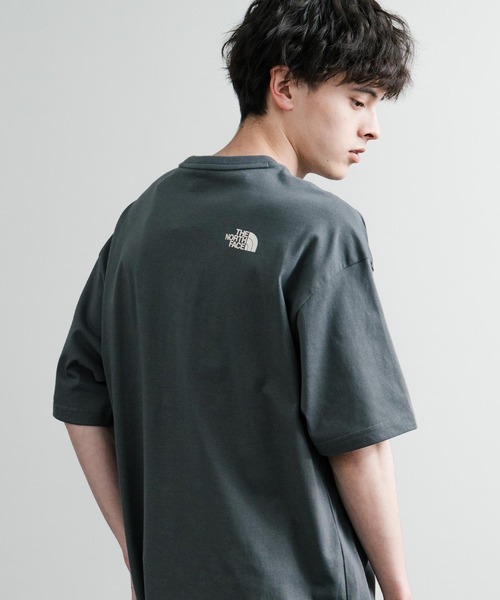 韓国限定ノースフェイス　ワンポイントロゴ ステッチ　Tシャツ　ホワイトレーベル THE NORTH FACE tシャツ 国内未発売 FACE(ザ・ノースフェイス