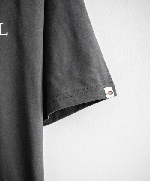 THE NORTH FACE(ザノースフェイス)の「日本未展開モデル THE NORTH FACE ザ・ノースフェイス WHITE LABEL ホワイトレーベル SIGNATURE S/S R/TEE ロゴプリント半袖Tシャツ(Tシャツ/カットソー・メンズ・ライトブルー/ブラック/ホワイト/チャコール・L/M/S/XXL/XS/XL)」の8枚目の写真