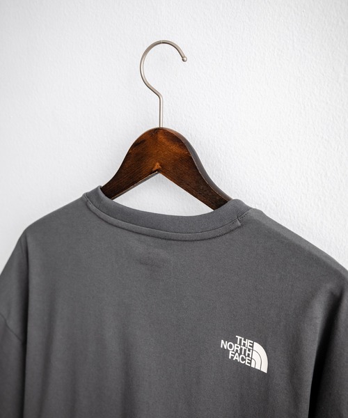THE NORTH FACE(ザノースフェイス)の「日本未展開モデル THE NORTH FACE ザ・ノースフェイス WHITE LABEL ホワイトレーベル SIGNATURE S/S R/TEE ロゴプリント半袖Tシャツ(Tシャツ/カットソー・メンズ・ライトブルー/ブラック/ホワイト/チャコール・L/M/S/XXL/XS/XL)」の12枚目の写真