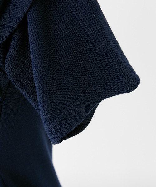 one after another NICE CLAUP(ワンアフターアナザーナイスクラップ)の「クロストップス(Tシャツ/カットソー・レディース・ミント/ネイビー/オフホワイト/グレー・FREE)」の9枚目の写真