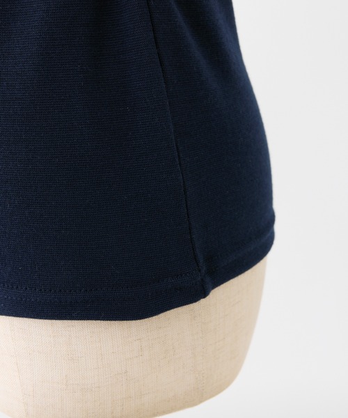 one after another NICE CLAUP(ワンアフターアナザーナイスクラップ)の「クロストップス(Tシャツ/カットソー・レディース・ミント/ネイビー/オフホワイト/グレー・FREE)」の10枚目の写真