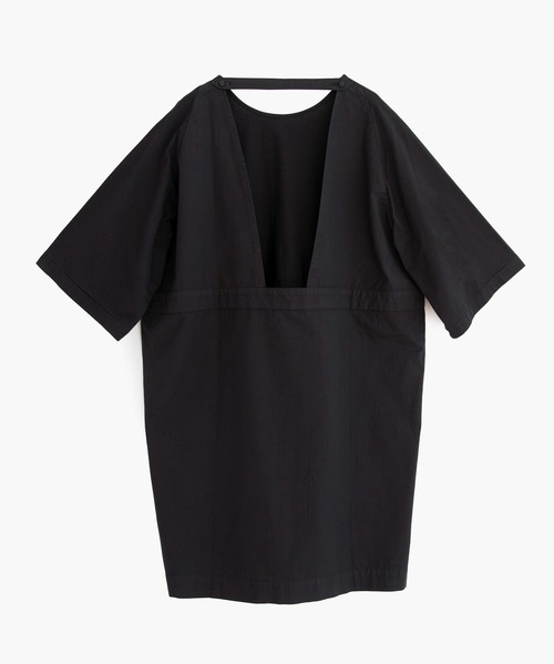 Tangis cotton long open-back T-shirt dress（ワンピース