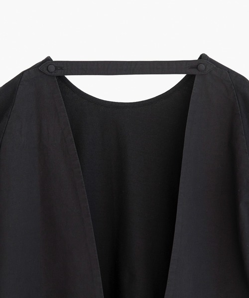 COSMIC WONDER(コズミックワンダー)の「Tangis cotton long open-back T-shirt dress(ワンピース・レディース・ブラック・FREE)」の8枚目の写真
