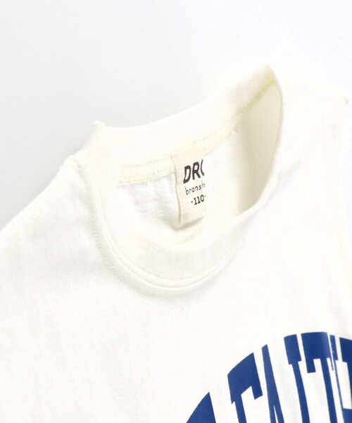 DRC branshes(ディーアールシーブランシェス)の「【WEB限定/DRC】裾ラウンドオーバータンクトップ(タンクトップ・キッズ・ブルーグレー/チャコールグレー/オフホワイト/フューシャピンク・100/110/120/130/150/140)」の15枚目の写真
