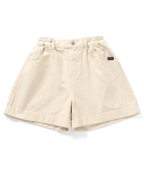 algy（アルジー）の「りぼんポケットショーパン（デニムパンツ・キッズ・ブラック/アイボリー/ブルー・XX-SMALL/X-SMALL/MEDIUM/SMALL）」の6枚目の写真