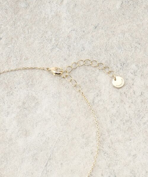 OPAQUE.CLIP（オペークドットクリップ）の「淡水×ビジューショートネックレス（ネックレス・レディース・ゴールド/シルバー・00）」の6枚目の写真