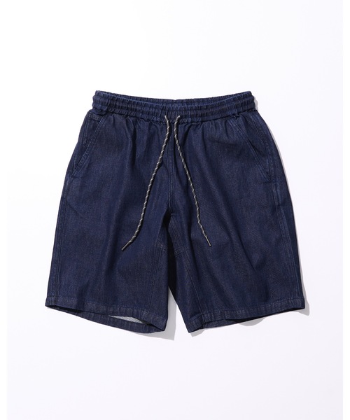ROKX（ロックス）の「【ROKX】ロックス DENIM STRINGS SHORT（デニムパンツ・メンズ・ブラック/ブルー系その他/ブルー系その他2・SMALL/X-LARGE/MEDIUM/LARGE）」の3枚目の写真
