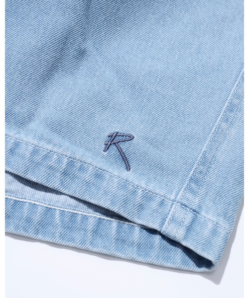 ROKX（ロックス）の「【ROKX】ロックス DENIM STRINGS SHORT（デニムパンツ・メンズ・ブラック/ブルー系その他/ブルー系その他2・SMALL/X-LARGE/MEDIUM/LARGE）」の6枚目の写真