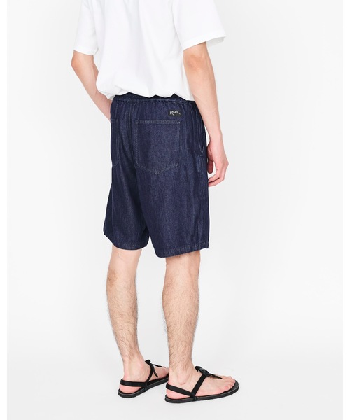 ROKX（ロックス）の「【ROKX】ロックス DENIM STRINGS SHORT（デニムパンツ・メンズ・ブラック/ブルー系その他/ブルー系その他2・SMALL/X-LARGE/MEDIUM/LARGE）」の10枚目の写真