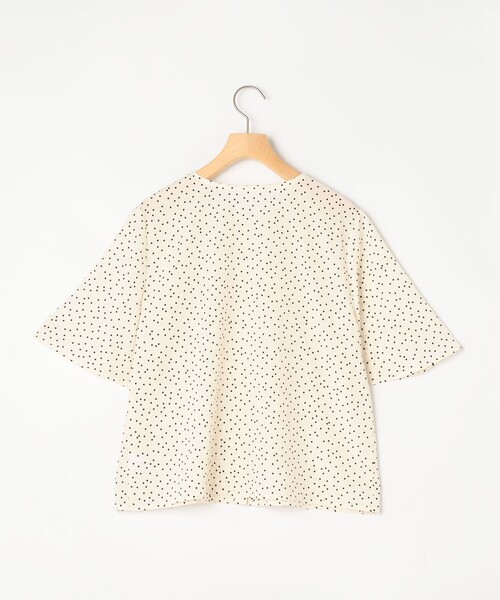 MICO COULIER（ミコクリエ）の「ジョーゼットフリルブラウス（シャツ/ブラウス・レディース・ホワイト系その他5/ネイビー/ライトグレー・38）」の15枚目の写真