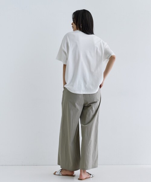 GALLEST（ギャレスト）の「タイプライターラップワイドパンツ（その他パンツ・レディース・グリーン系/ブラウン系その他・38/36/40）」の6枚目の写真