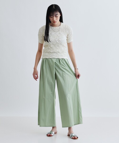 GALLEST（ギャレスト）の「タイプライターラップワイドパンツ（その他パンツ・レディース・グリーン系/ブラウン系その他・38/36/40）」の12枚目の写真