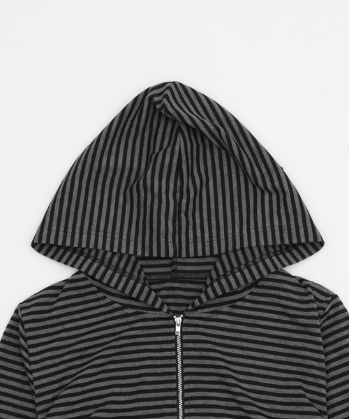 WEGO（ウィゴー）の「WEGO/柄Wジップパーカー（パーカー・レディース・ホワイト/ライトグレー/グレー系その他5・FREE）」の7枚目の写真