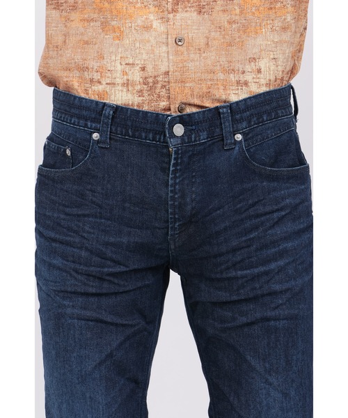 HIGH STREET(ハイストリート)の「ハイパワーストレッチVINTAGEカコウスリムデニム(スラックス・メンズ・ネイビー/ブルー系2/グレー・LL/L/M/S)」の5枚目の写真