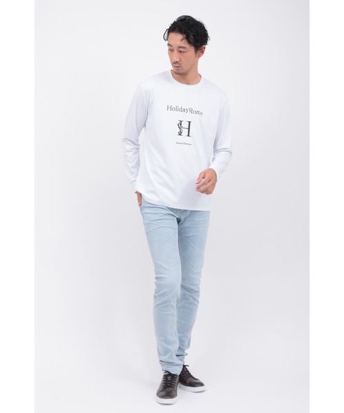 HIGH STREET(ハイストリート)の「ハイパワーストレッチVINTAGEカコウスリムデニム(スラックス・メンズ・ネイビー/ブルー系2/グレー・LL/L/M/S)」の8枚目の写真