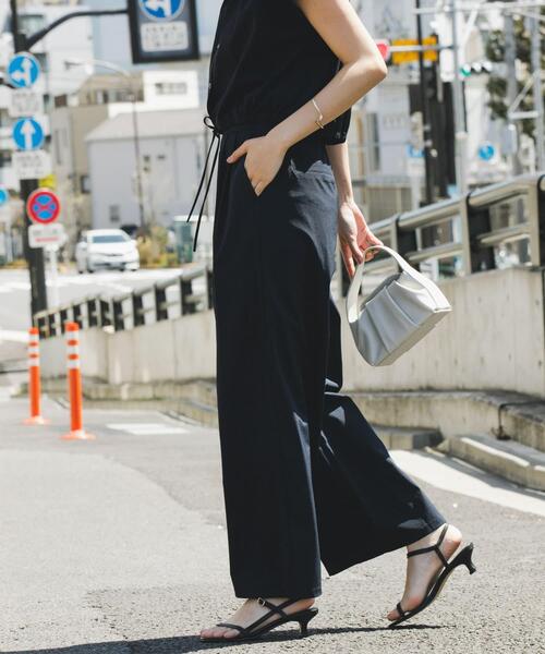 アーバンリサーチ ロッソ（URBAN RESEARCH ROSSO）/F by ROSSO　撥水クロップドブラウス+ワイドパンツ セール】F by ROSSO 撥水クロップドブラウス+ワイドパンツ