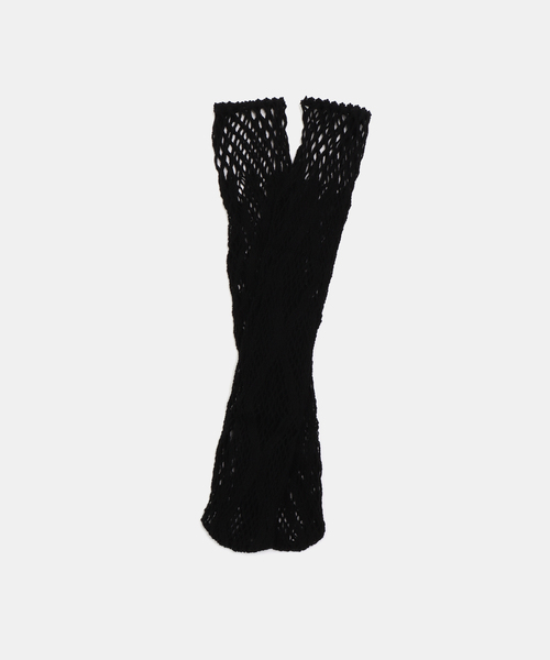 CITYSHOP(シティーショップ)の「EUCHRONIA Lace high socks 002250803:靴下(ソックス/靴下・レディース・ホワイト/ブラック・FREE)」の4枚目の写真