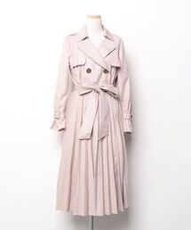 新品 Rirandture トレンチコート Rirandture シアートレンチコート （ライトブルー