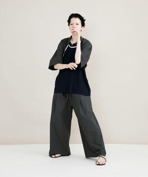 LAATO（ラート）の「relax all in one（サロペット/オーバーオール・レディース・ブラウン/ブラック系その他/ライトカーキ・FREE）」の15枚目の写真