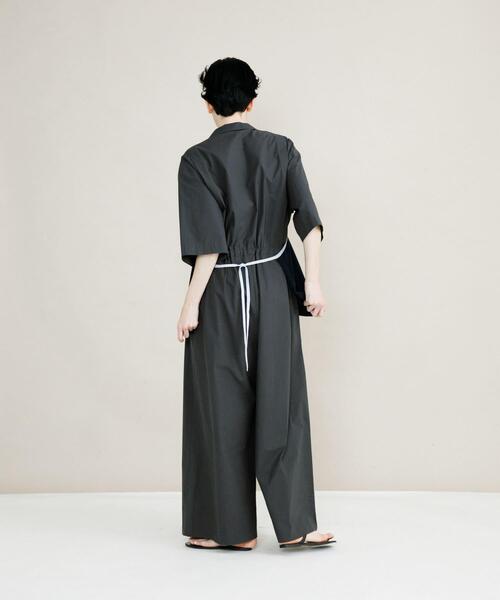 LAATO（ラート）の「relax all in one（サロペット/オーバーオール・レディース・ブラウン/ブラック系その他/ライトカーキ・FREE）」の13枚目の写真