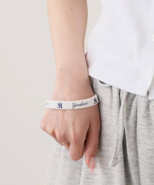 R5 ラバー・ブレスレット MLB/エムエルビー YANKEES RUBBER BRACELETS ラバーブレスレット