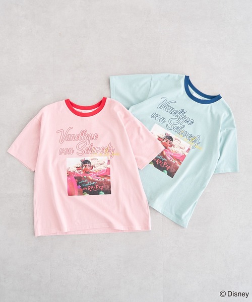 Disney(ディズニー)の「シュガーラッシュ / フォト半袖TEE(Tシャツ/カットソー・レディース・ミント/ピンク・FREE)」の20枚目の写真