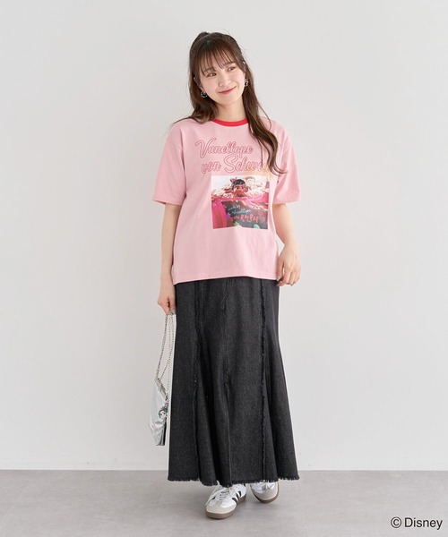 Disney(ディズニー)の「シュガーラッシュ / フォト半袖TEE(Tシャツ/カットソー・レディース・ミント/ピンク・FREE)」の14枚目の写真