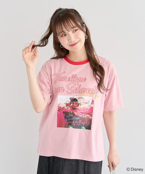 Disney(ディズニー)の「シュガーラッシュ / フォト半袖TEE(Tシャツ/カットソー・レディース・ミント/ピンク・FREE)」の17枚目の写真