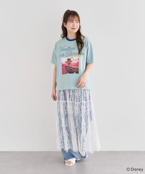 Disney(ディズニー)の「シュガーラッシュ / フォト半袖TEE(Tシャツ/カットソー・レディース・ミント/ピンク・FREE)」の3枚目の写真
